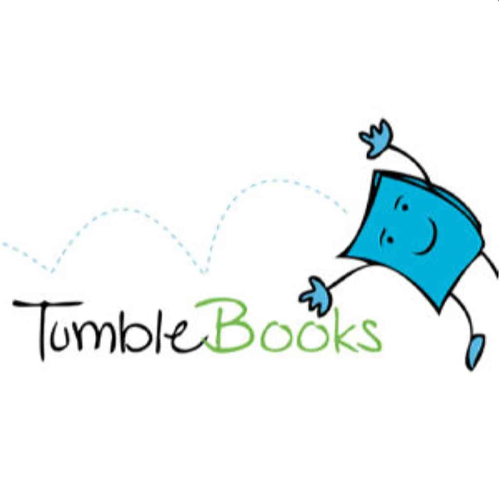 tumblebooks logo on white background