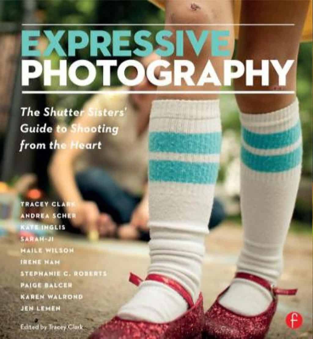 photo of the book cover for "Expressive Photography"