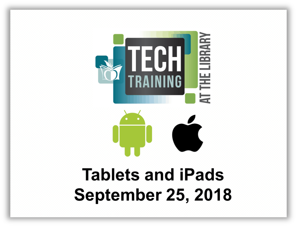 Tablets and iPads Presentation