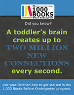 A toddler's brain creates up to two million new connections every second.
