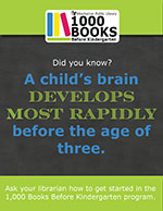 A child's brain develops most rapidly before the age of three.