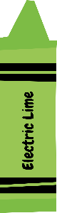 Electric Lime Crayon
