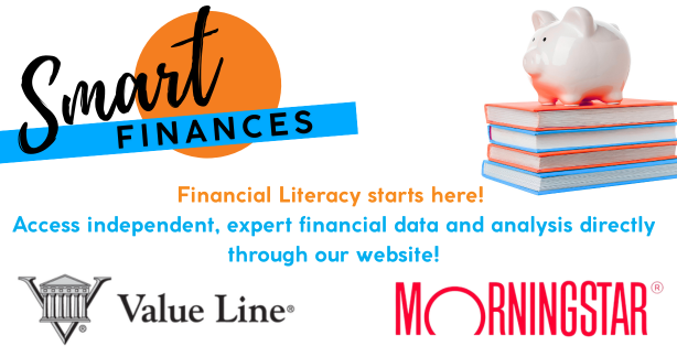 Value Line and Morningstar Smart Finances. Financial Literacy starts here! Acess independent, expert financial data and analysis directly through our website! Featuring Value Line (R) and Morningstar (R)